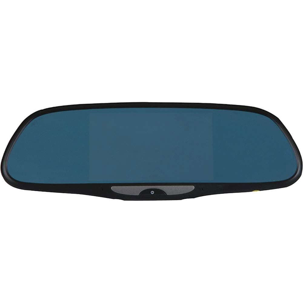 BOYO - CarKuda 5" Rearview DVR Mirror Monitor - Larger Front