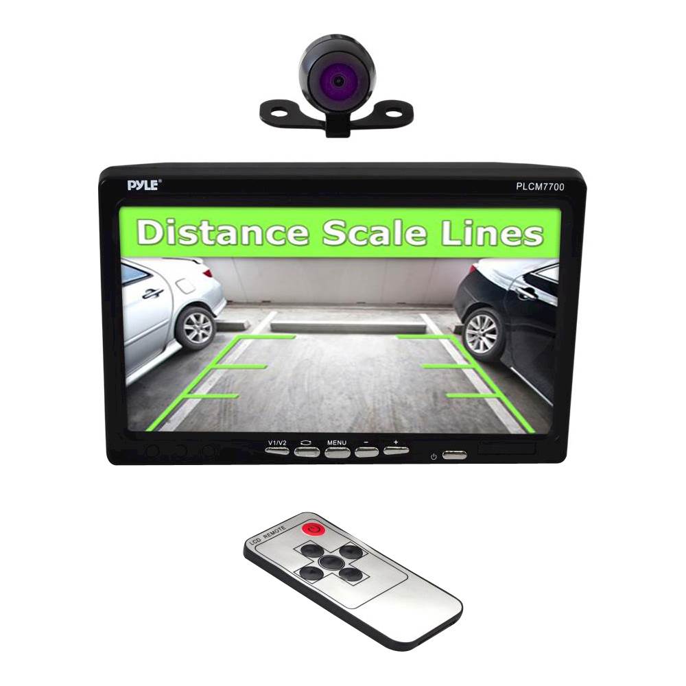 Details about   Pyle Car Audio PLCM7700 New 7 Inches Tft Lcd Video Monitor With Color Camera 