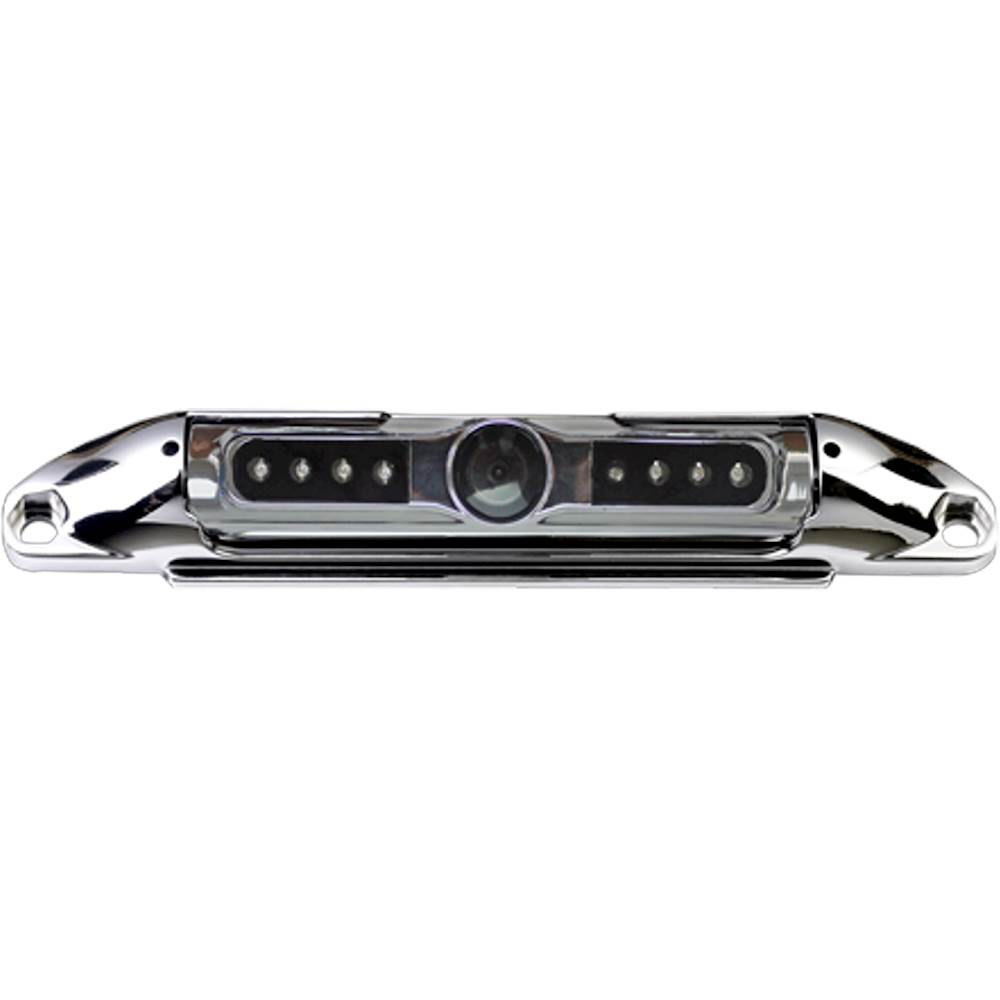 BOYO - Bar-Type License Plate Camera with IR Night Vision - Chrome