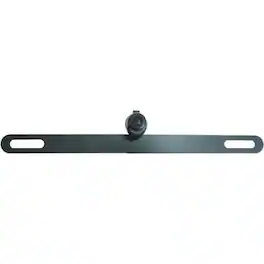 BOYO - Concealed License Plate Backup Camera - Black