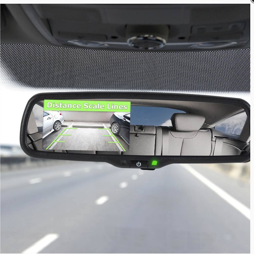 Alt View 16. PYLE - Rearview Backup Parking Assist Camera & Display Monitor System Kit - Black.