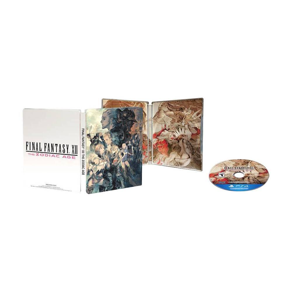  Final Fantasy XII The Zodiac Age Limited Steelbook Edition -  PlayStation 4 : Video Games