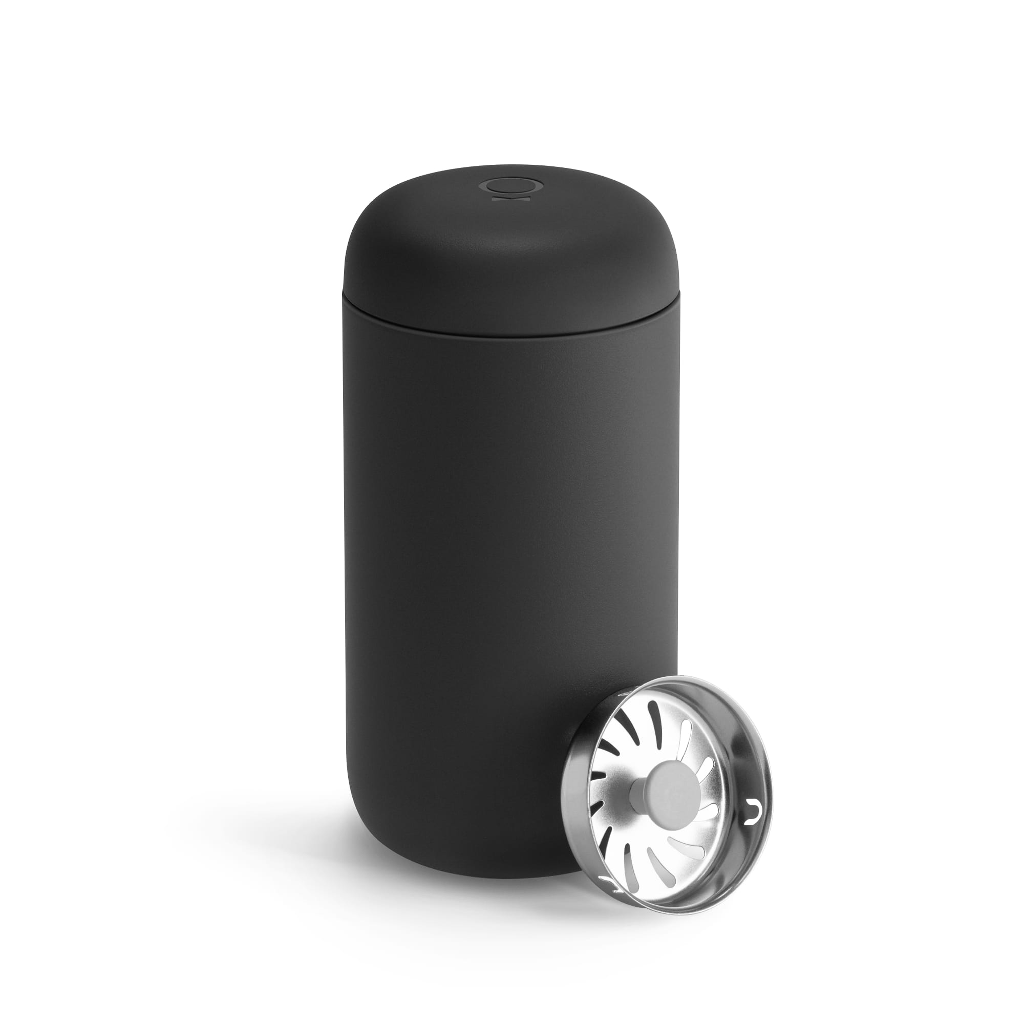 Left. Fellow - Carter Move Mug 12oz - Matte Black.