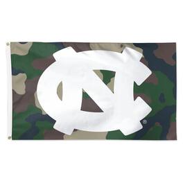 WinCraft - North Carolina Tar Heels 3' x 5' Single-Sided Deluxe Camo Flag - Camouflage