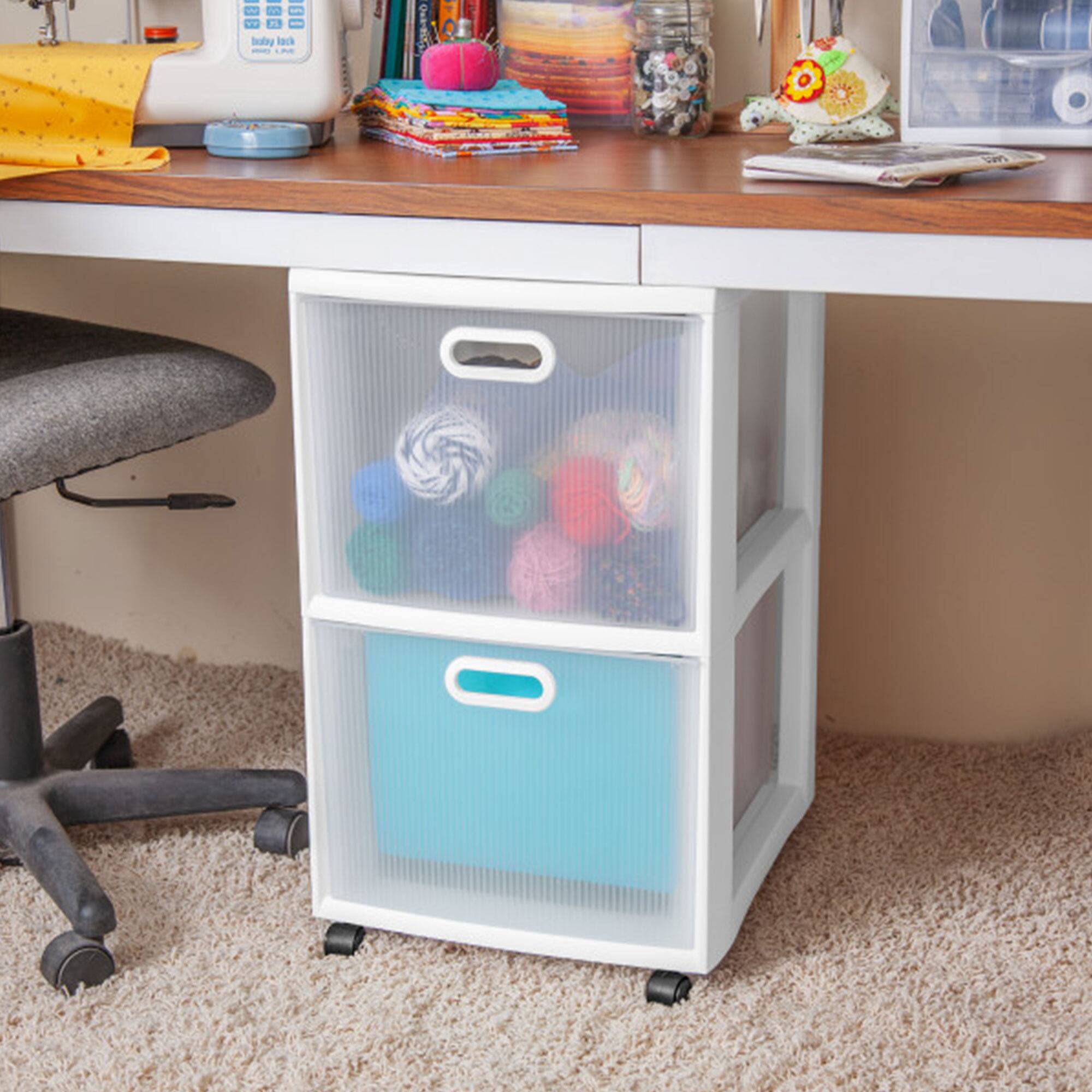 The text on the image reads:

"baby lock
QUILT & SEW"