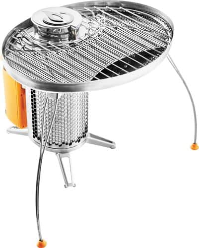 BioLite - CampStove 2 with KettlePot and Portable Grill - Yellow/Chrome - Angle