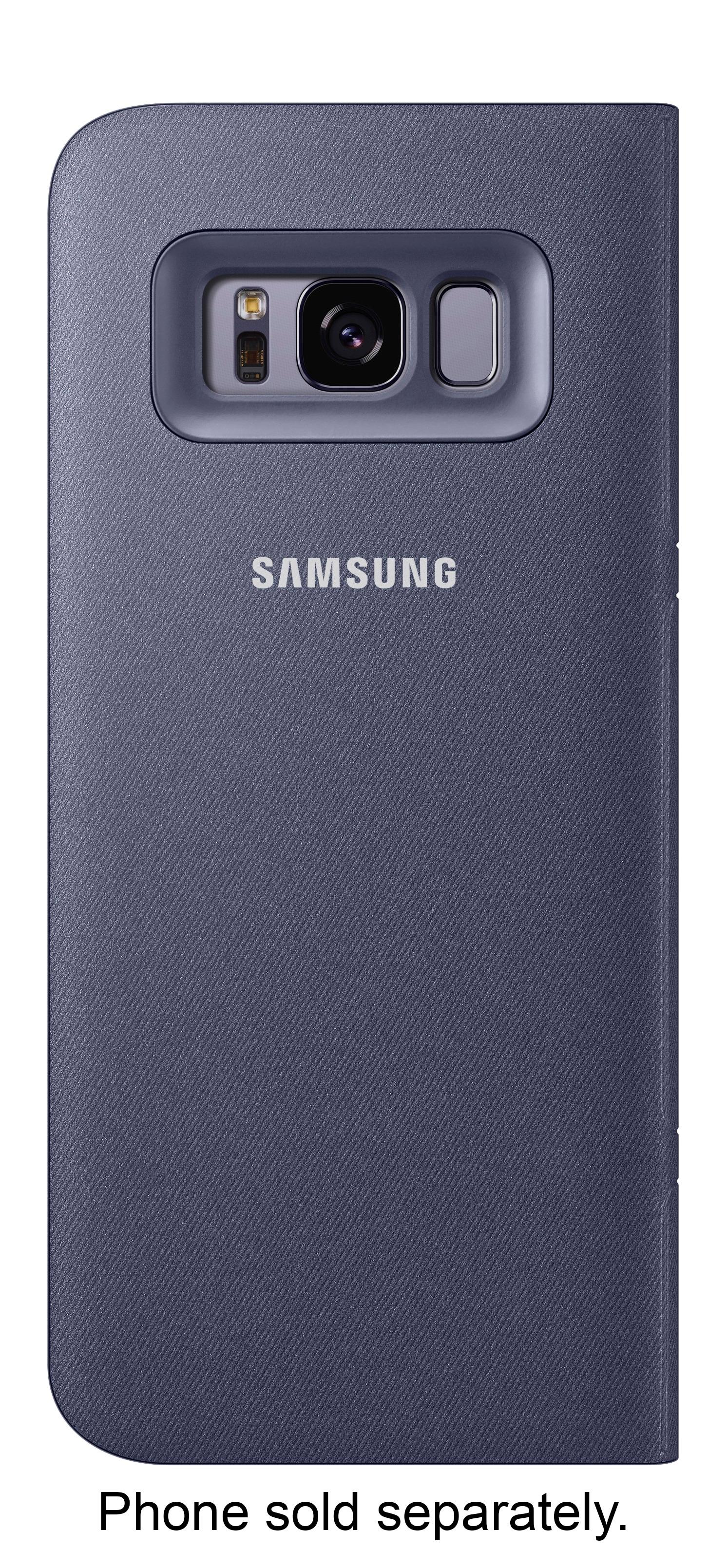 Buy: LED Wallet Cover for Samsung Galaxy Orchid Gray EF-NG950PVEGUS