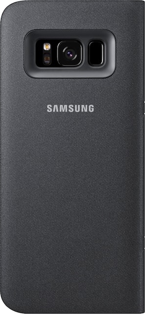 Led Wallet Cover For Samsung Galaxy S8 Black Ef Ng955pbegus Best Buy