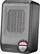Left. Insignia™ - Desktop Ceramic Heater - Flat black.