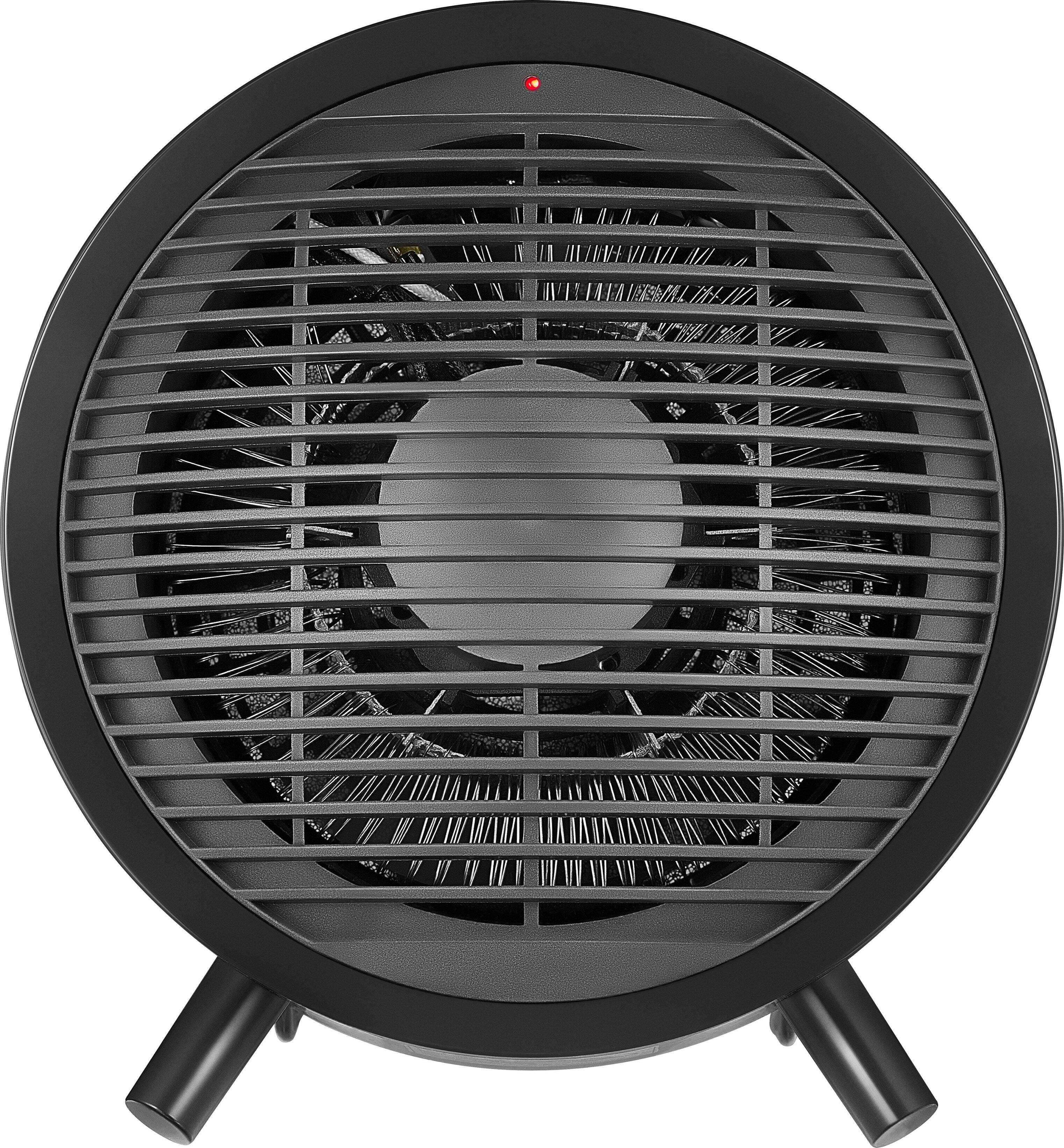 Front. Insignia™ - Portable Wire Heater - Flat black.