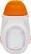 Alt View 11. Snuza - GO! Portable Movement Monitor - Orange/white.