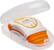 Left. Snuza - GO! Portable Movement Monitor - Orange/white.