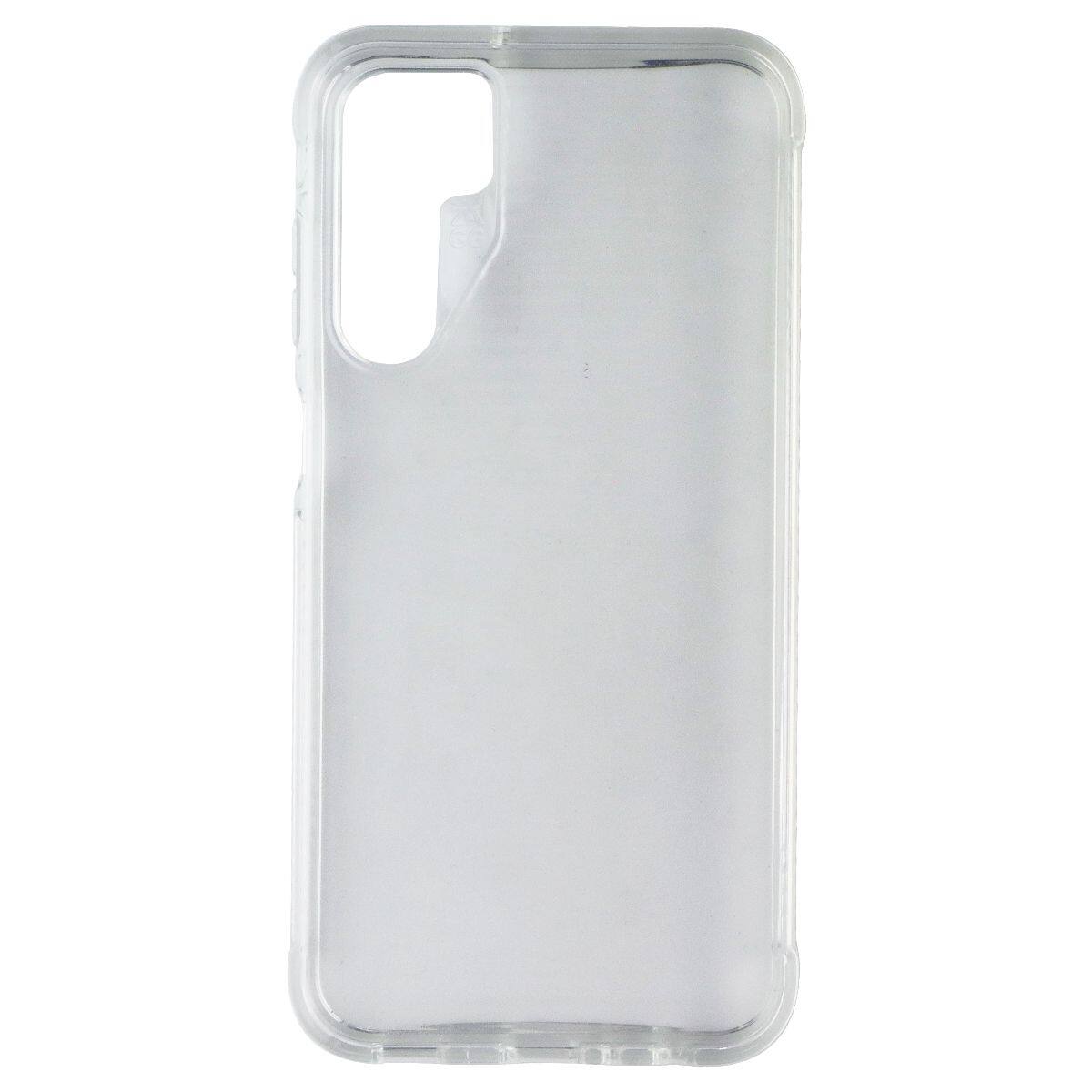 Back. ZAGG - Luxe Series Slim Protection Case for Samsung Galaxy A25 5G - Slim Clear - Clear.