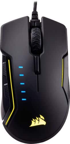 Patriot - GLAIVE Wired Optical Gaming Mouse with RGB Lighting-Front_Standard