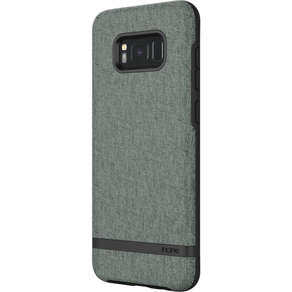 Front. Incipio - Esquire Series Case for Samsung Galaxy S8+ - Olive.
