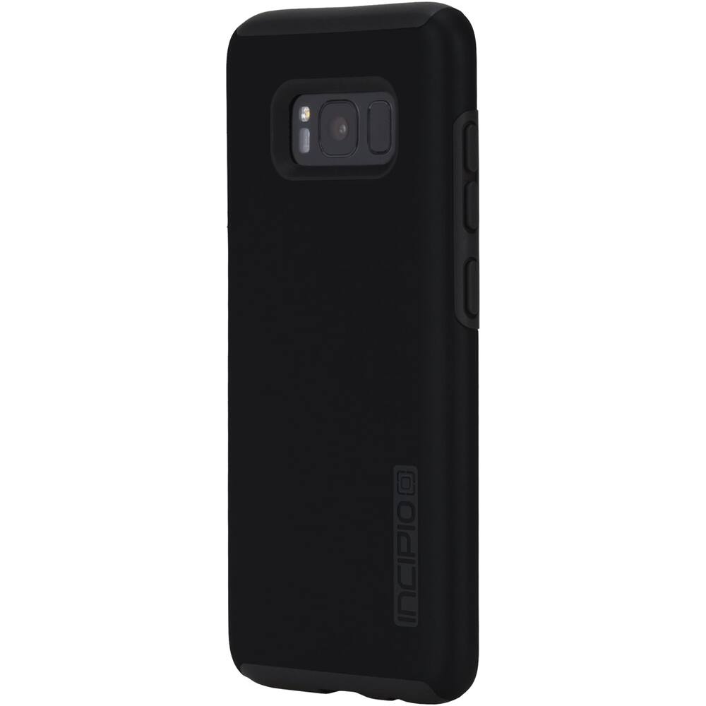 Front. Incipio - DualPro Case for Samsung Galaxy S8+ - Black.