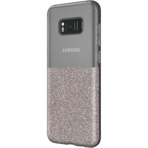 Incipio - Design Series Case for Samsung Galaxy S8+ - Dipped multi-glitter - Larger Front
