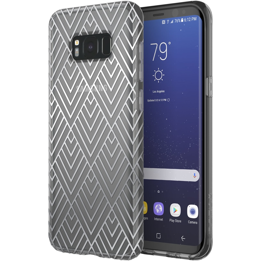 Best Buy: Incipio Design Series Case for Samsung Galaxy S8+ Silver ...