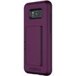 Incipio - STOWAWAY Case for Samsung Galaxy S8+ - Plum - Larger Front