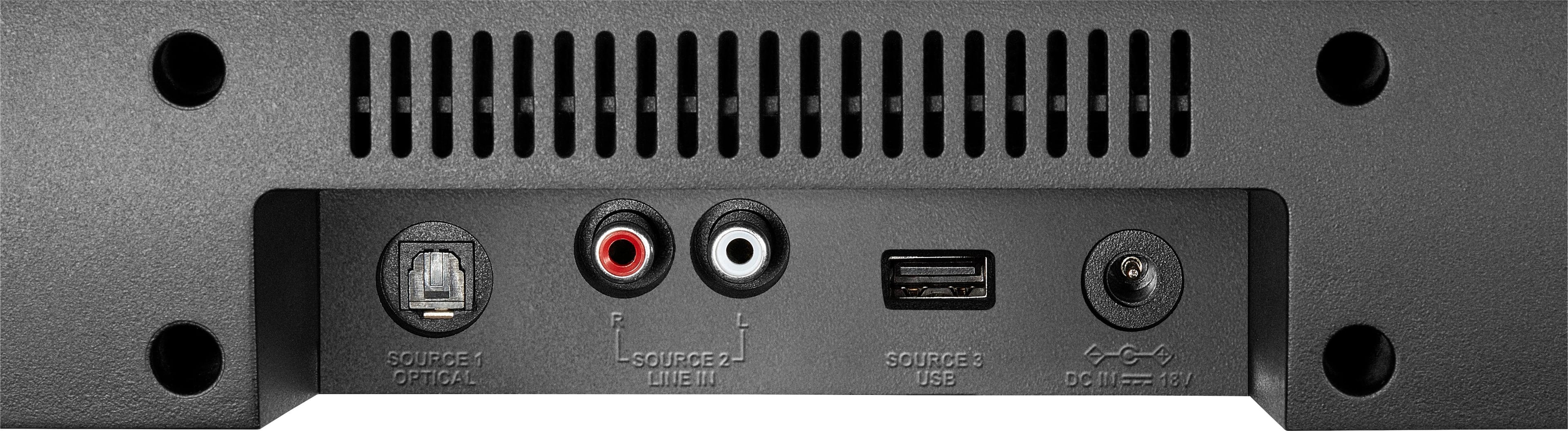 Alt View 11. Insignia™ - 2.0-Channel Soundbar with Digital Amplifier - Black.