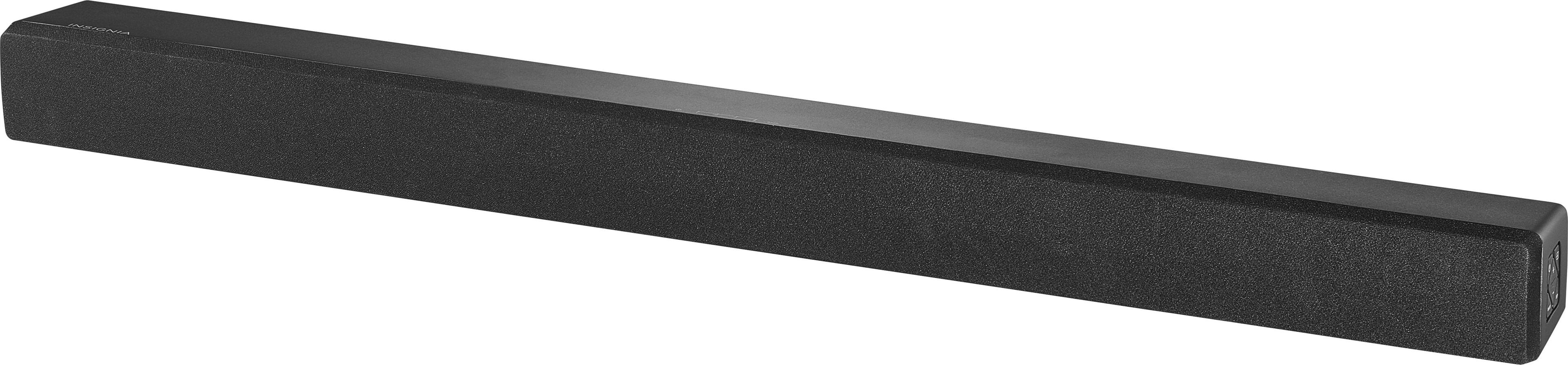 Left. Insignia™ - 2.0-Channel Soundbar with Digital Amplifier - Black.