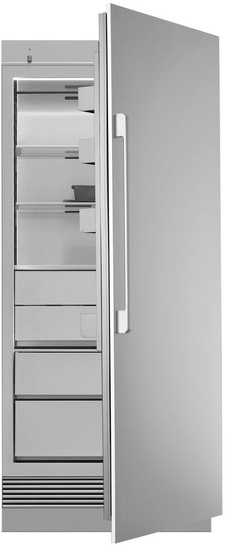 Angle. Dacor - 21.4 Cu Ft Panel Ready Built In Column Freezer - Panel Ready.