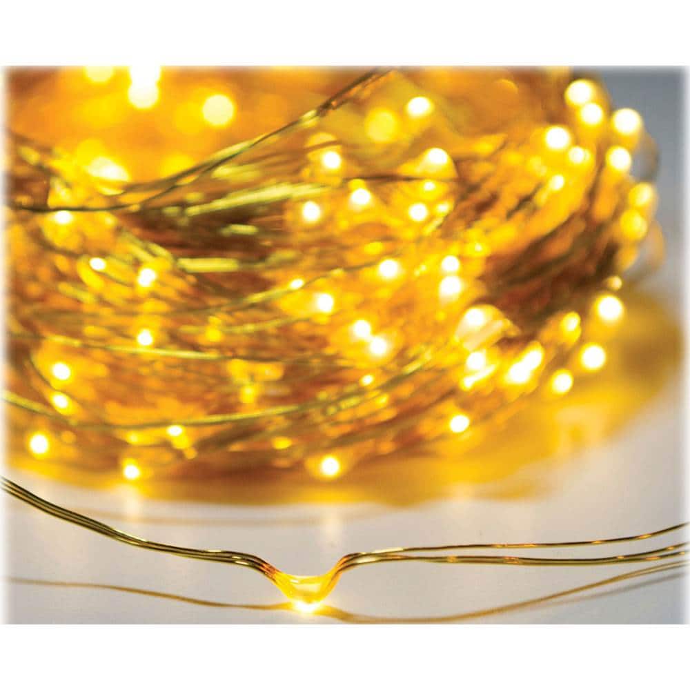 Best Buy Axis LED MicroDot String Lights Metallic Gold 25014