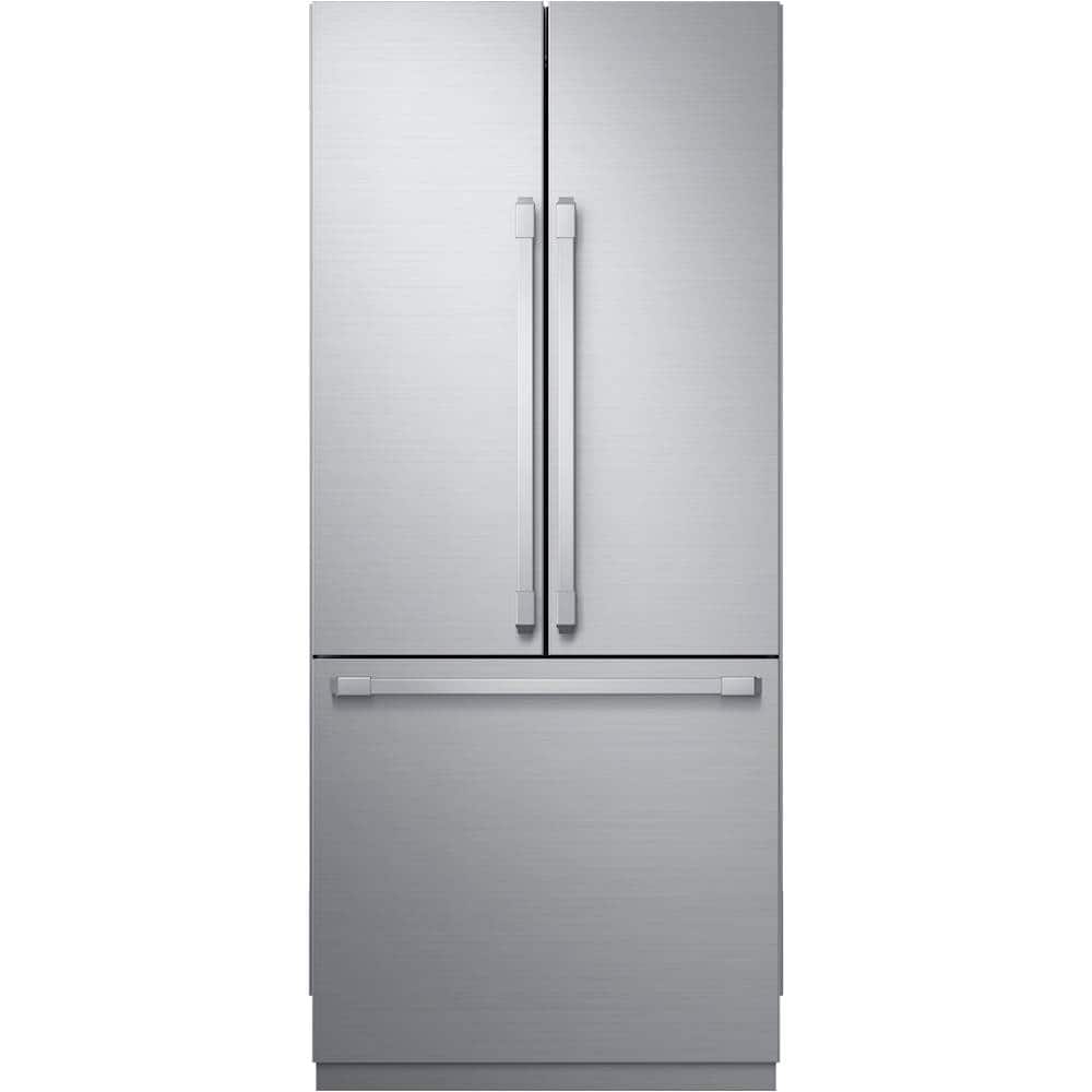 Front. Dacor - 21.3 Cu Ft French Door Built In Panel Ready Refrigerator with FreshZone Drawer and Precise Cooling - Custom Panel Ready.