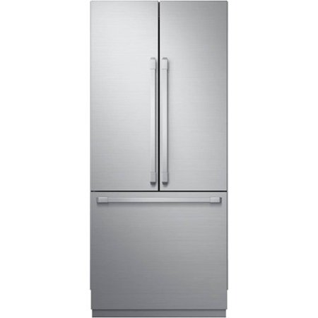 Dacor - 21.3 Cu Ft French Door Built In Panel Ready Refrigerator with FreshZone Drawer and Precise Cooling - Custom Panel Ready
