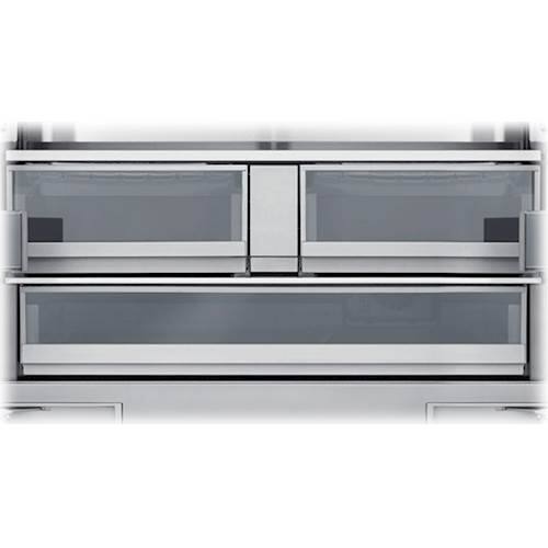 Alt View 13. Dacor - 21.3 Cu Ft French Door Built In Panel Ready Refrigerator with FreshZone Drawer and Precise Cooling - Custom Panel Ready.