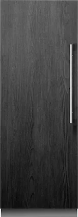 Front. Dacor - 21.6 Cu. Ft. Built-In Column Refrigerator with SteelCool Interior - Custom Panel Ready.