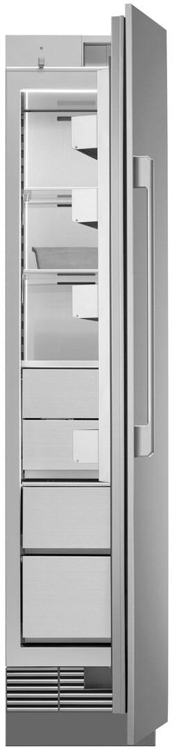 Angle. Dacor - 9.5 Cu Ft Panel Ready Built In Column Freezer - Panel Ready.