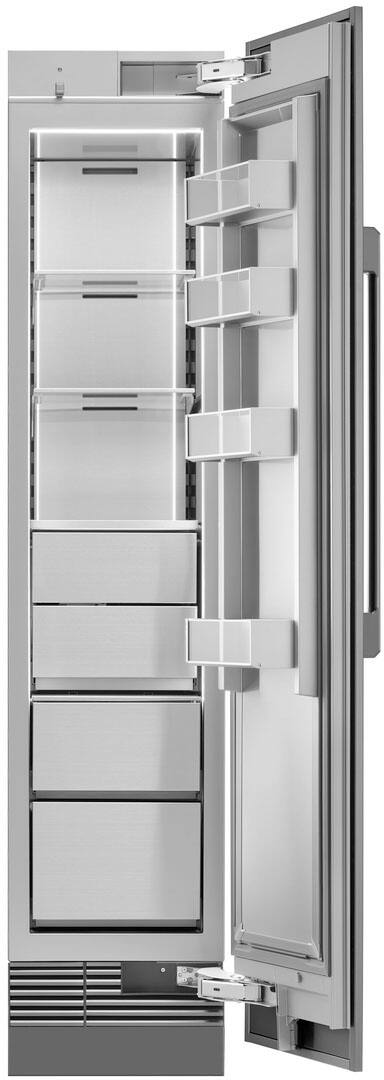 Alt View 1. Dacor - 9.5 Cu Ft Panel Ready Built In Column Freezer - Panel Ready.