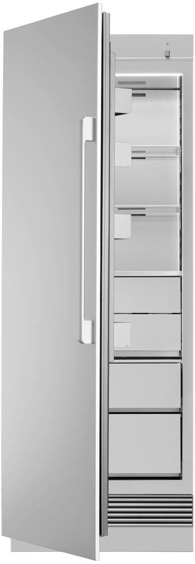 Angle. Dacor - 17.6 Cu Ft Panel Ready Built In Column Freezer - Panel Ready.