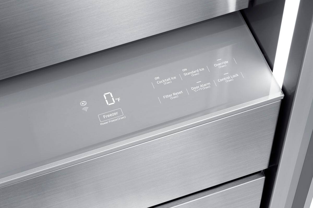 Alt View 11. Dacor - 17.6 Cu Ft Panel Ready Built In Column Freezer - Panel Ready.