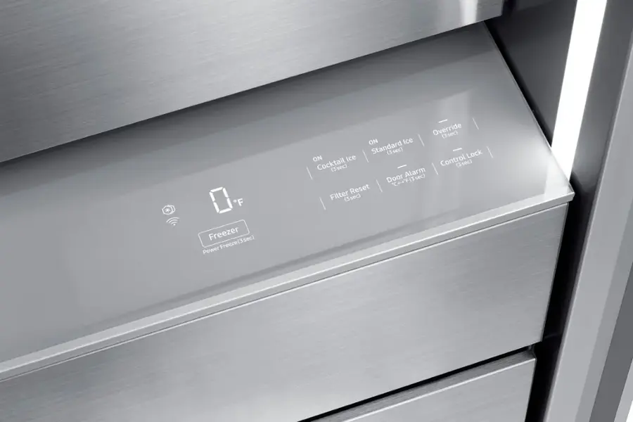 Alt View 11. Dacor - 9.5 Cu Ft Panel Ready Built In Column Freezer - Panel Ready.