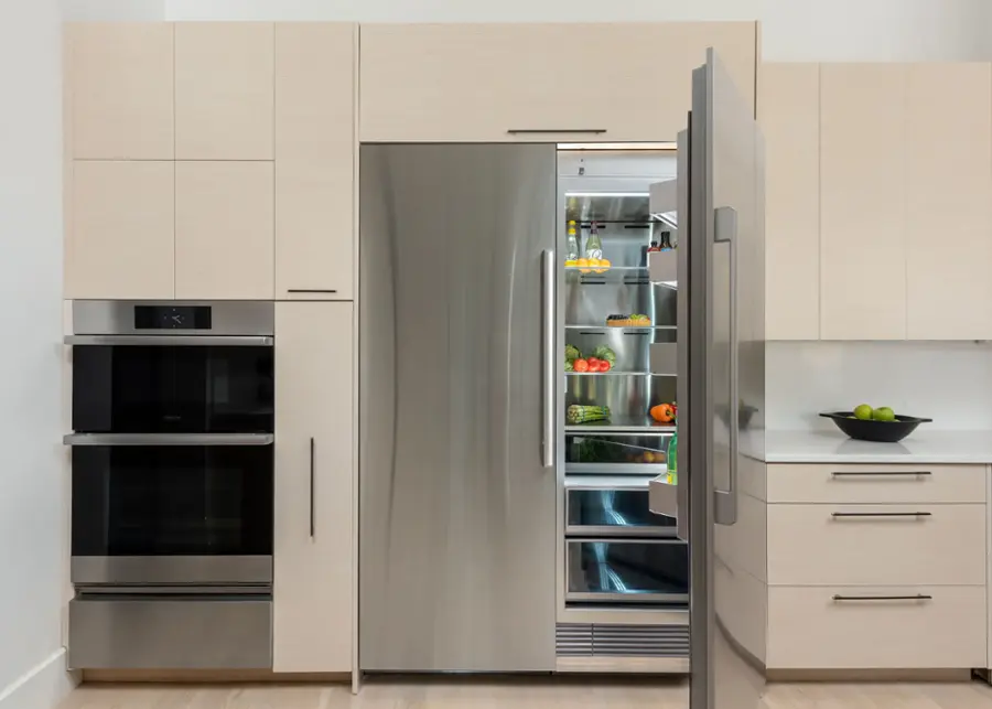 Alt View 15. Dacor - 9.5 Cu Ft Panel Ready Built In Column Freezer - Panel Ready.
