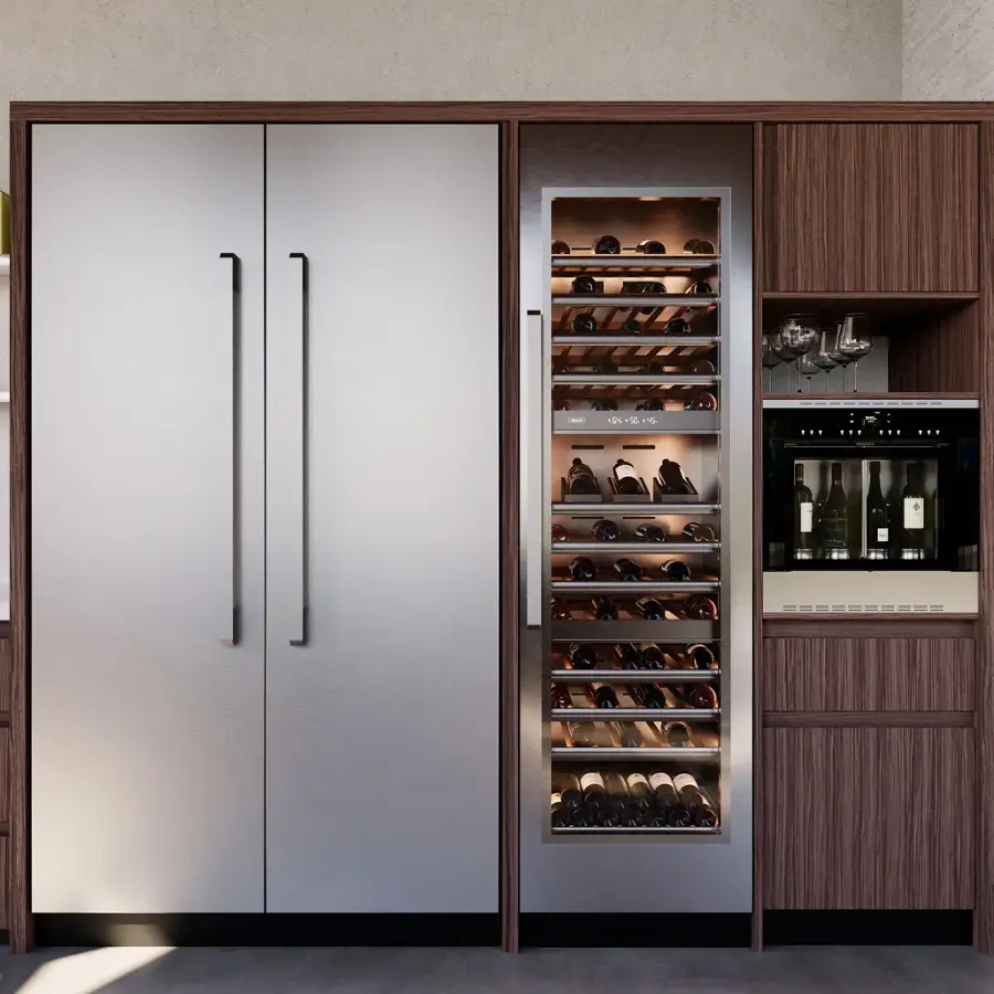 Alt View 17. Dacor - 9.5 Cu Ft Panel Ready Built In Column Freezer - Panel Ready.