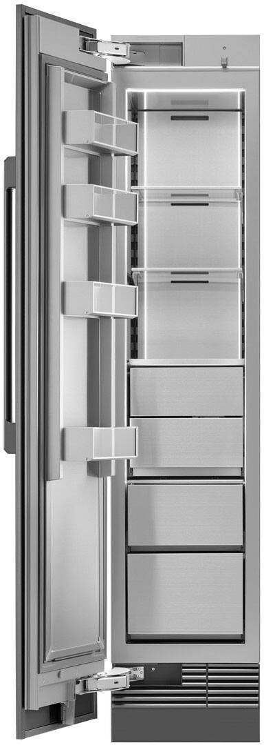 Alt View 1. Dacor - 9.5 Cu Ft Panel Ready Built In Column Freezer - Panel Ready.