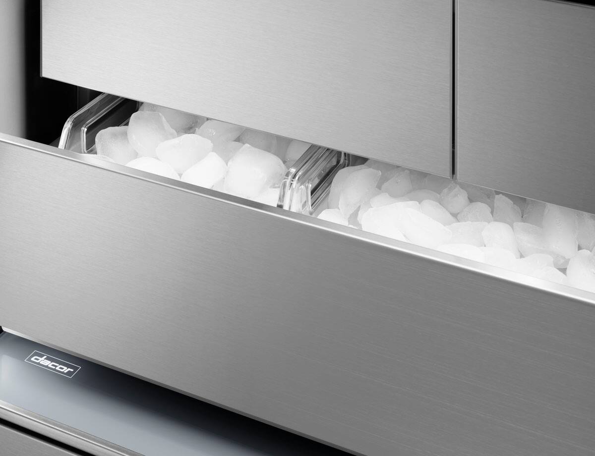 Alt View 13. Dacor - 21.4 Cu Ft Panel Ready Built In Column Freezer - Panel Ready.