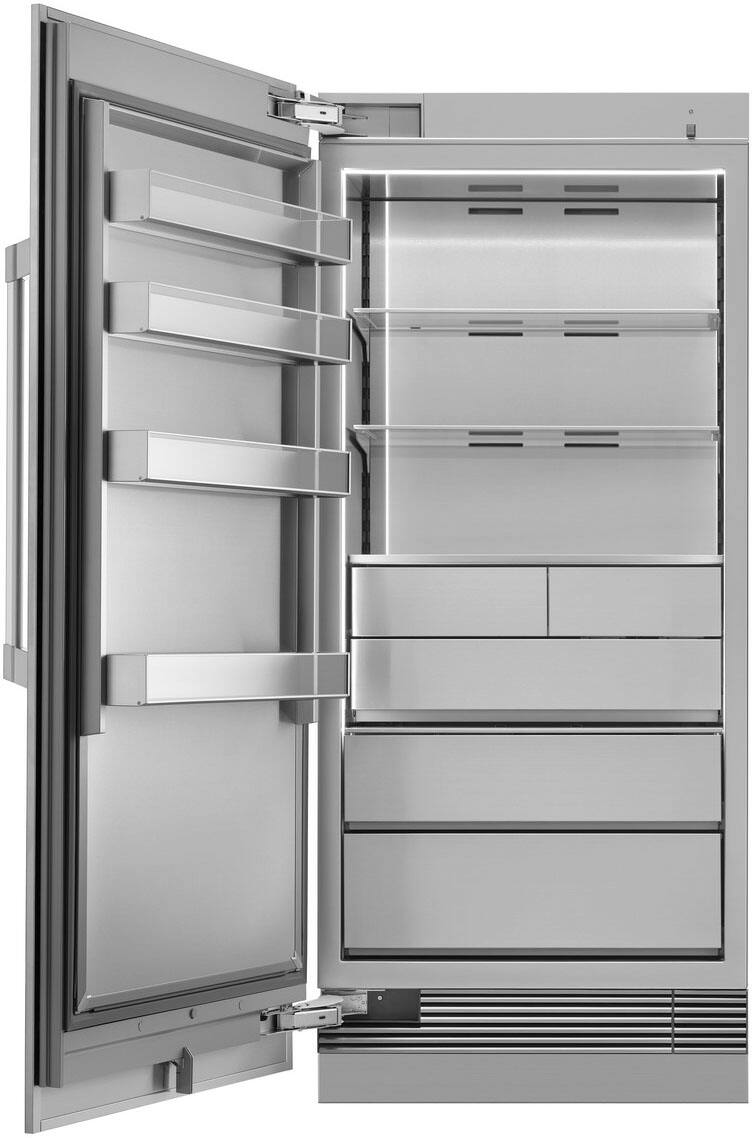 Alt View 1. Dacor - 21.4 Cu Ft Panel Ready Built In Column Freezer - Panel Ready.