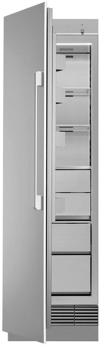 Angle. Dacor - 13.6 Cu Ft Panel Ready Built In Column Freezer - Panel Ready.