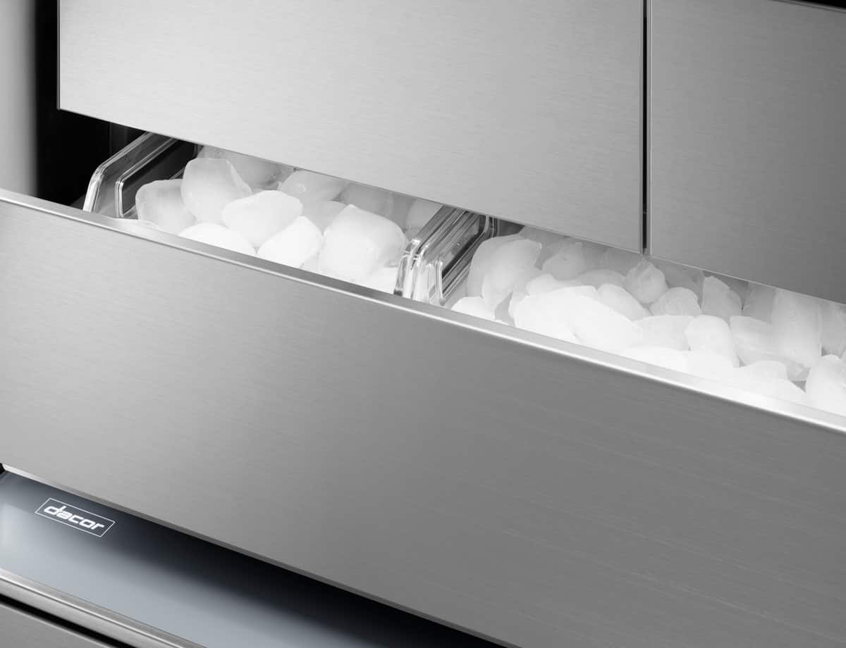 Alt View 13. Dacor - 13.6 Cu Ft Panel Ready Built In Column Freezer - Panel Ready.