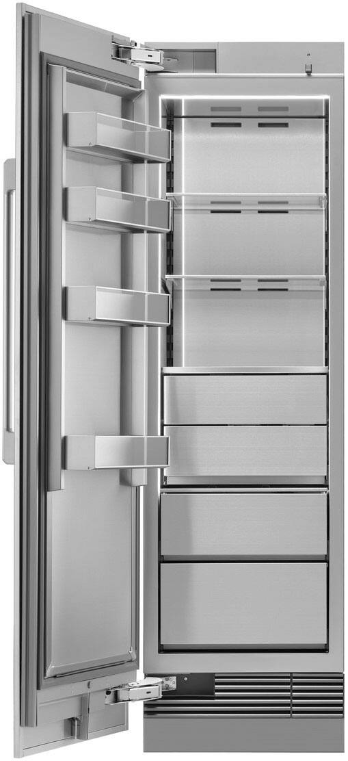 Alt View 1. Dacor - 13.6 Cu Ft Panel Ready Built In Column Freezer - Panel Ready.