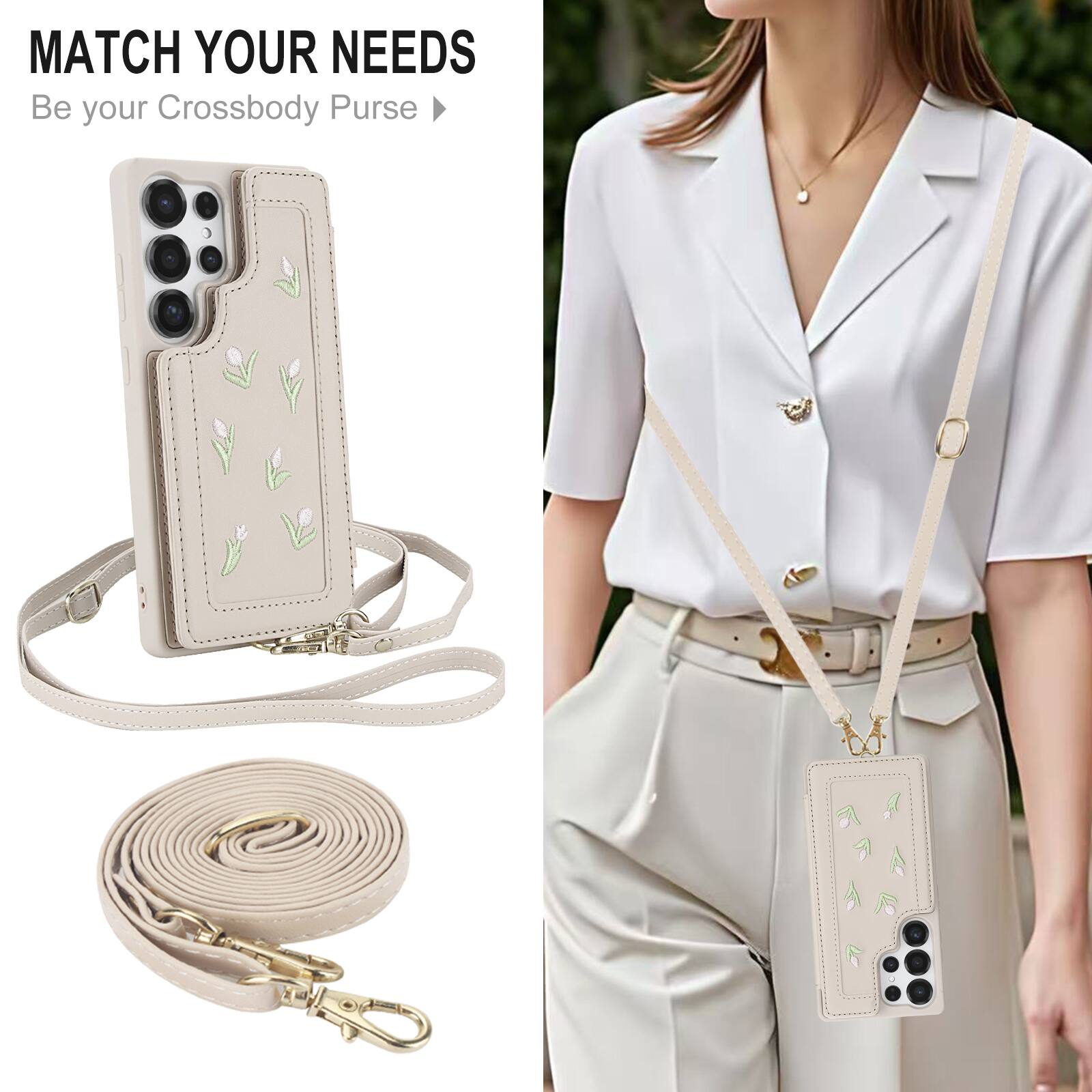 MATCH YOUR NEEDS  
Be your Crossbody Purse
