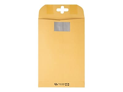 Alt View 1. Quality Park - ClearClasp Redi-Tac Kraft Catalog Envelopes, 6" x 9", 100/Box (QUA43468) - Brown Kraft.