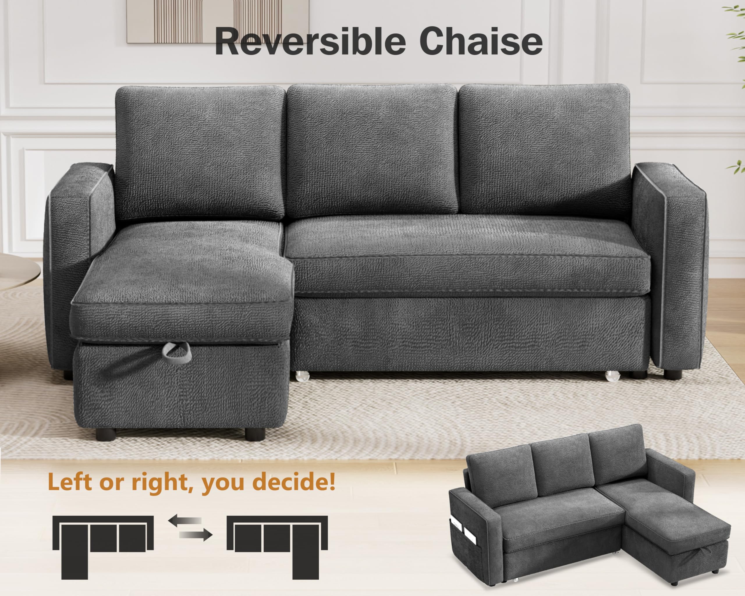 Reversible Chaise

Left or right, you decide!