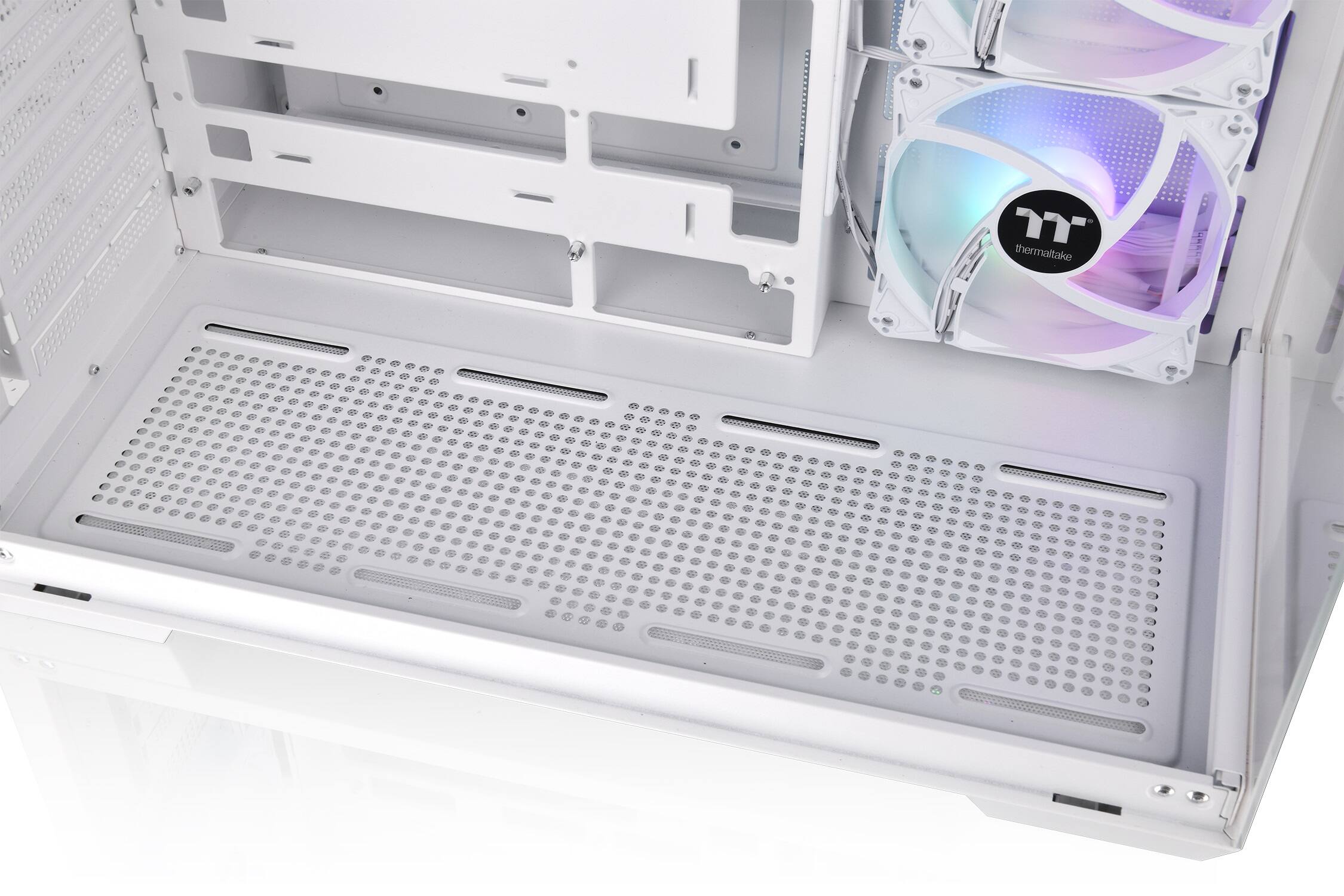 Thermaltake View 380 TG ARGB Mid Tower ATX PC Case Snow CA1Z200M6WN