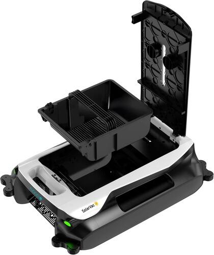 Alt View 3. Fugoo - Solar Powered Cordless Pool Vacuum Cleaner with Smart App Control.