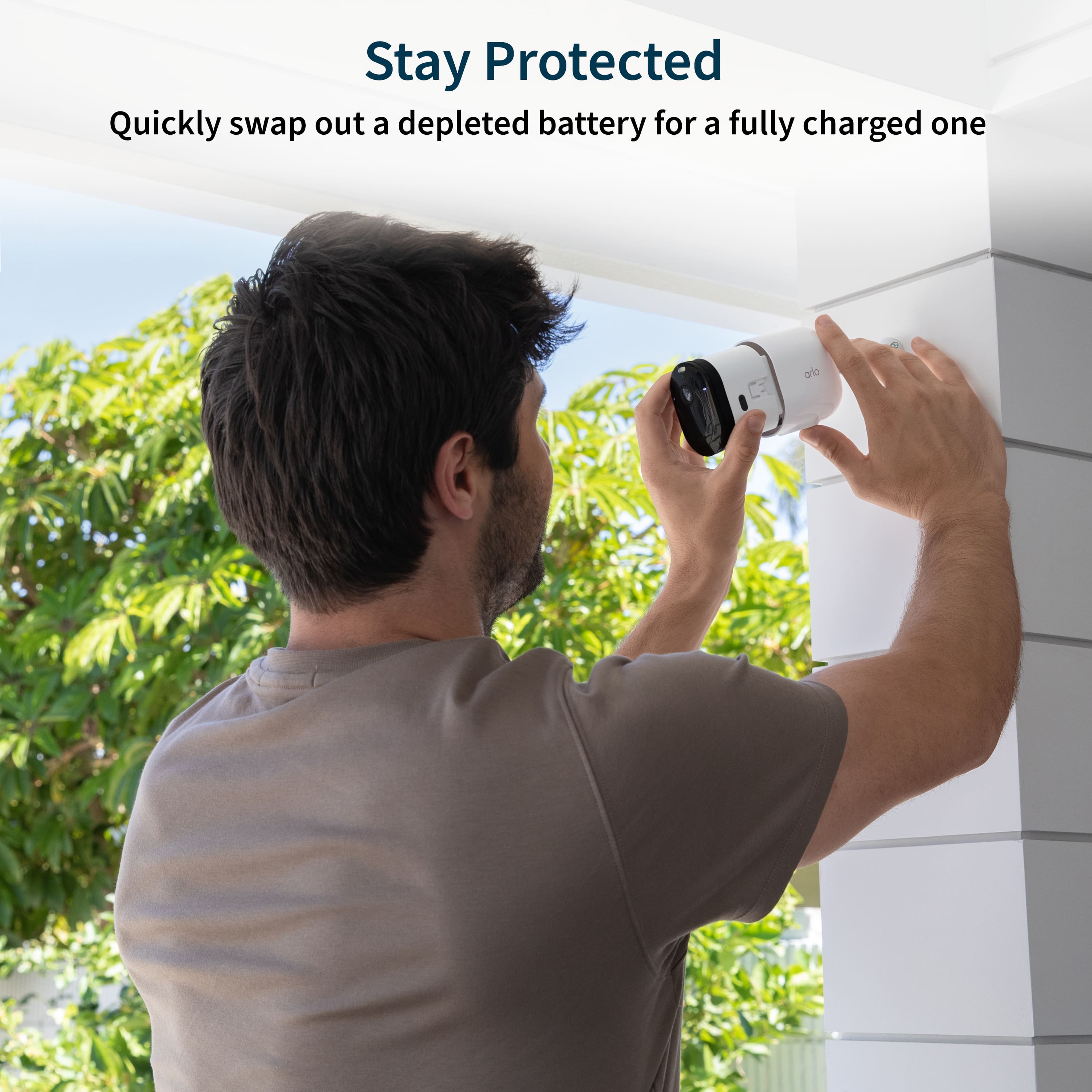 Stay Protected: Quickly swap out a depleted battery for a fully charged one.